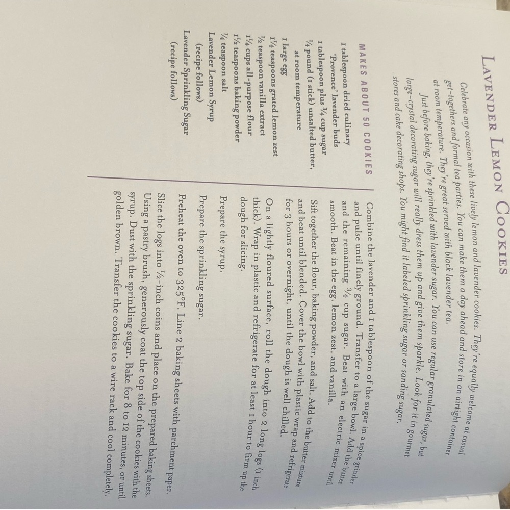 The Lavender Cookbook by Sharon Shipley - Picture 3 of 7